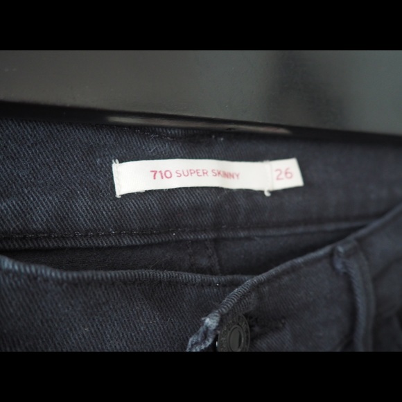 Levi’s 701 Super Skinny Black - Picture 4 of 4